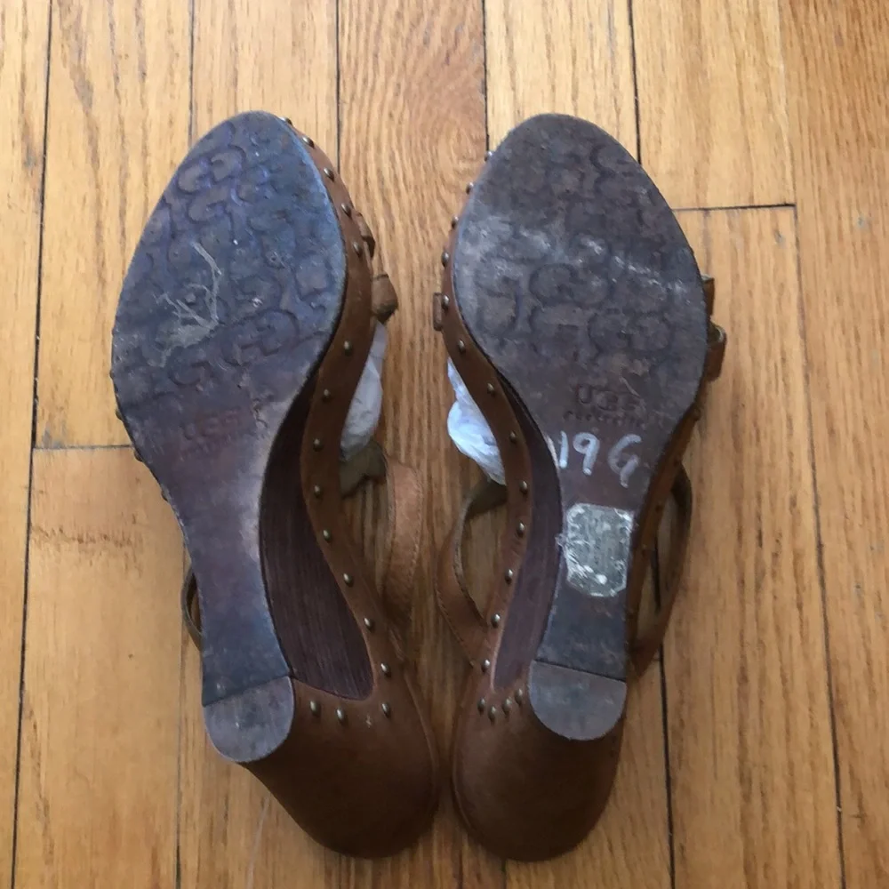 UGG Australia Leather Platform - Picture 5 of 9